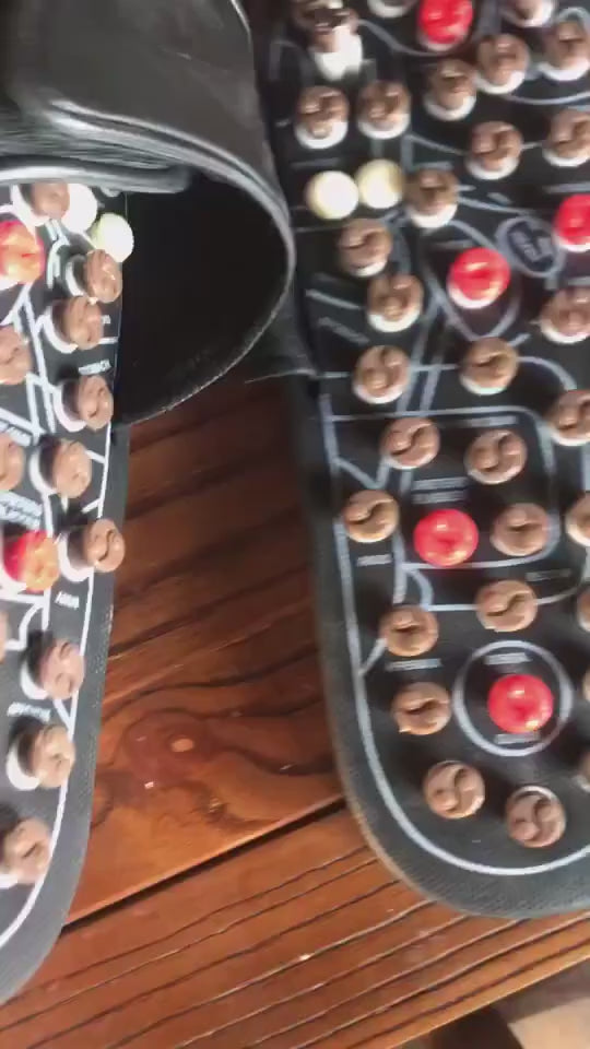 PAR DE SANDALIAS MASAGEADORAS DE PIES